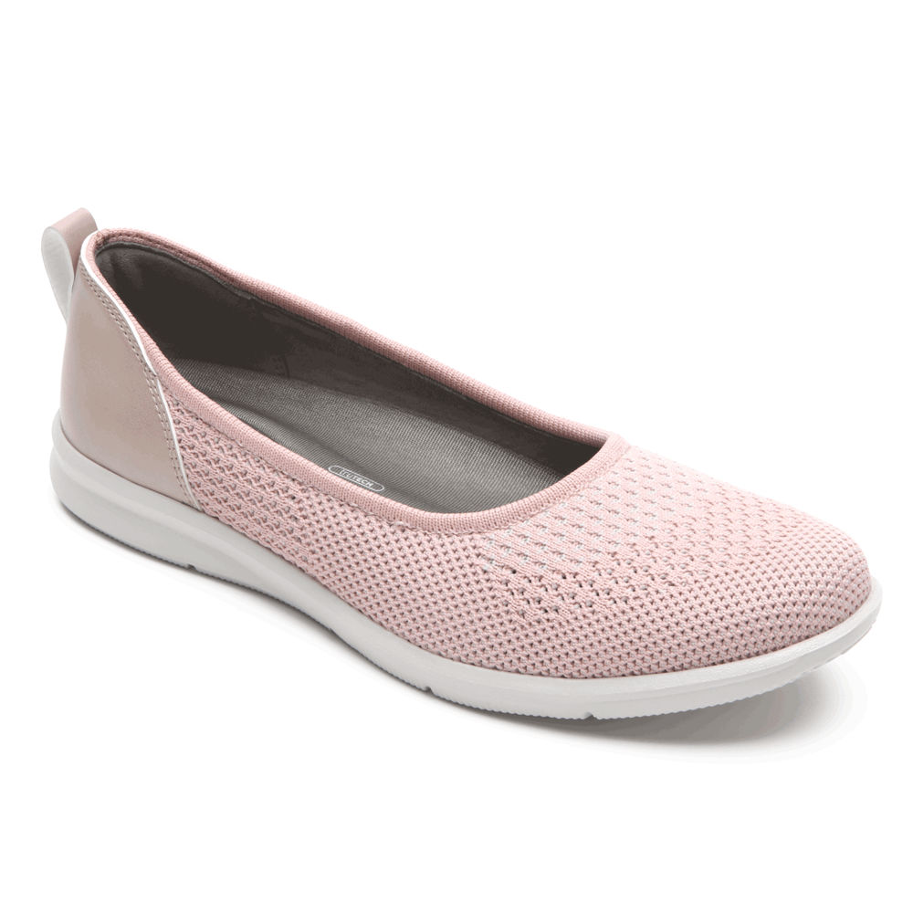 Rockport Slip-Ons Dame Rosa - Ayva Washable Strikke Ballet - FUIY37516